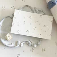 C-01  fée fée fabric  merci  card   25枚