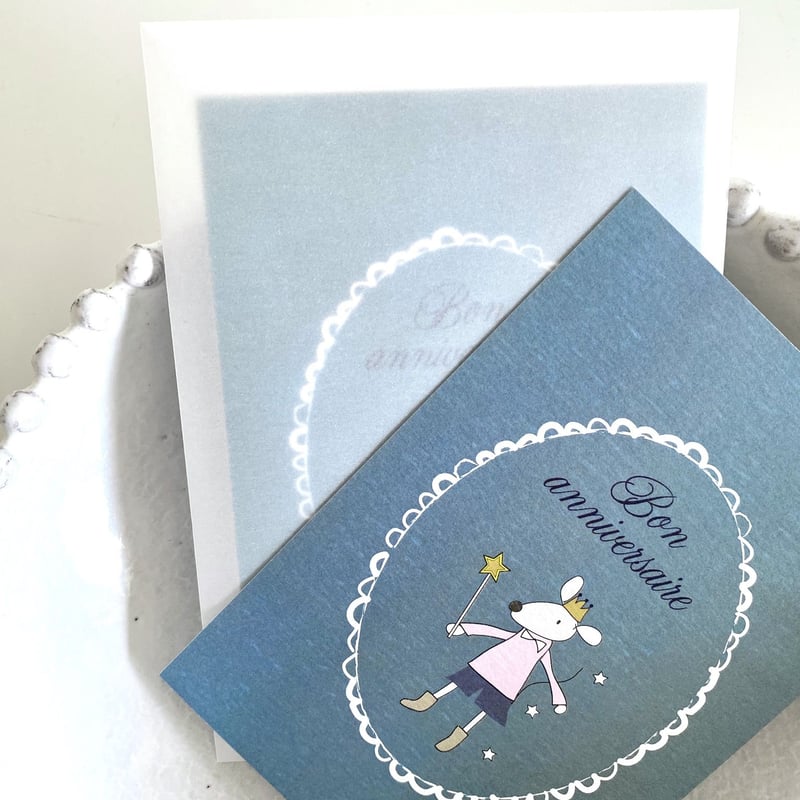 envelope（封筒）トレーシングペーパー 5枚 | Mon petit artiste