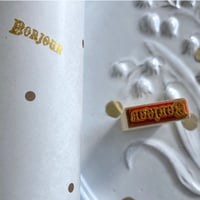 mon petit tampon  スタンプ BONJOUR
