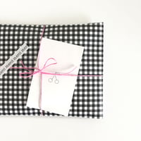 M-27 messagecard ★une cerise  pointillé 30枚