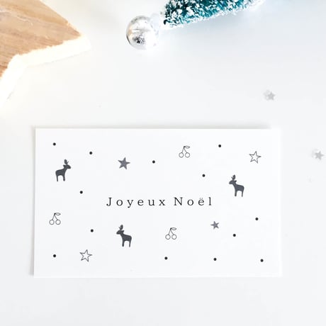N-03 messagecard ★ Joyeux Noël 25枚
