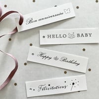 T- 66  タグ Bon anniversaire/Happy Birthday/HELLO BABY/Felicitation 計20枚