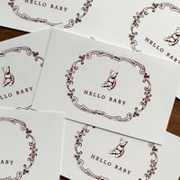 M-144 messagecard ★ HELLO BABY 25枚