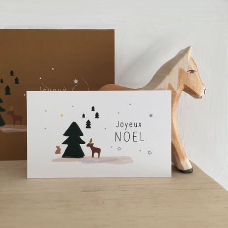 N-24 messagecard ★ Joyeux Noël 20枚