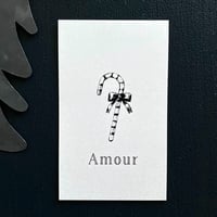 N-44 messagecard ★ Sucre d'orge  AMOUR 25枚
