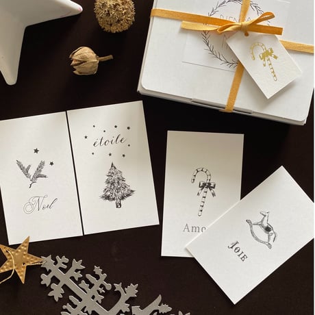 Mon petit Noël カードセット  80枚