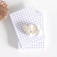 台紙 ★ Carte à carreaux gris 30枚/ ギンガムチェック グレー