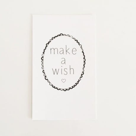M-39 messagecard ★ Wreath make a wish 30枚