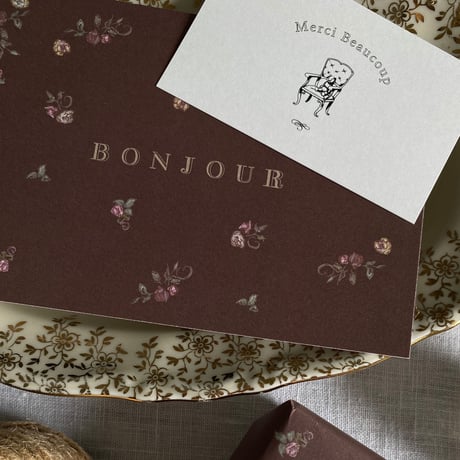 ポストカード ♡  Rose d’automne