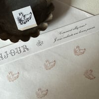 Mon petit STAMP スタンプ MS-018 petit cygne プチスワン