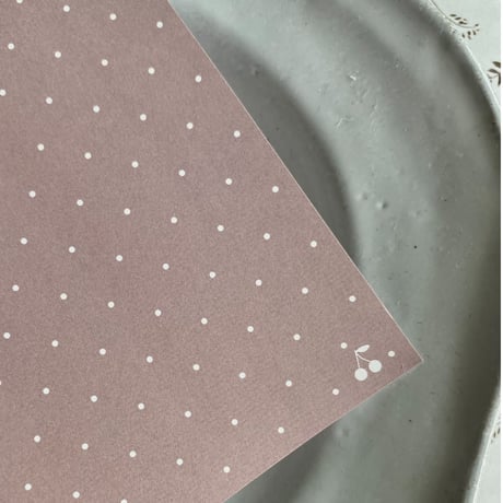 【ゆうパック】 wrapping paper A3 petit pois rose 水玉 10枚/30枚/50枚/100枚