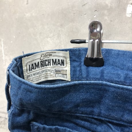 used EDWIN ''I AM RICHMAN" DENIM