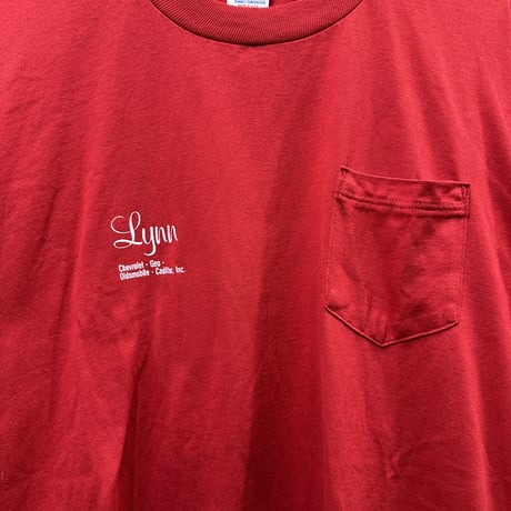 used 80s LYNN POCKET T-sh