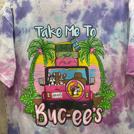 used BUCEE'S TIE DYE TEE