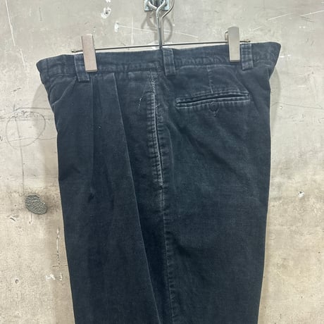 used MURANO 2TUCK VELOUR SLACKS