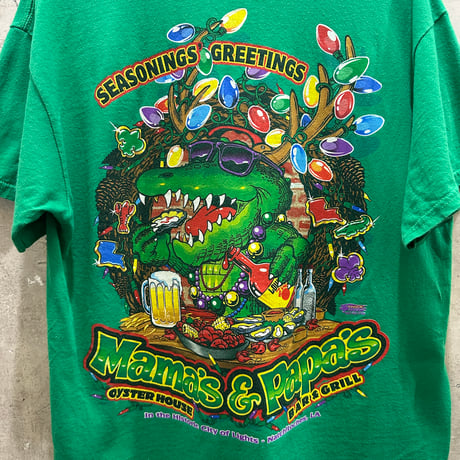 used MAMA'S&PAPA'S CROCODILE TEE