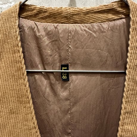 used CORDUROY VEST