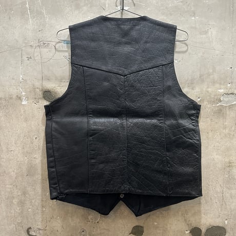 used LEATHER VEST