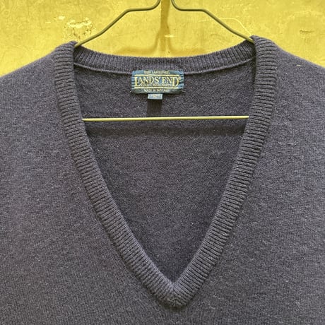 used LAND'S END V NECK VEST