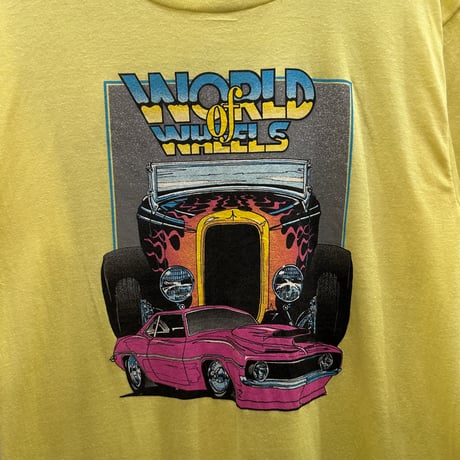 used WORLD OF WHEELS TEE