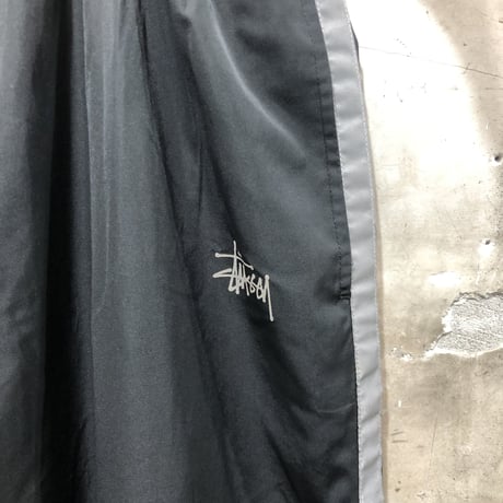 used STUSSY LINE NYLON PANTS