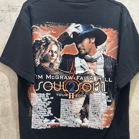 used TIM MCGRAW FAITH HILL TEE