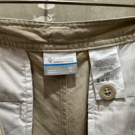 used COLUMBIA SHORT PANTS