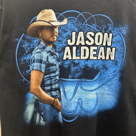 used JASON ALDEAN TEE