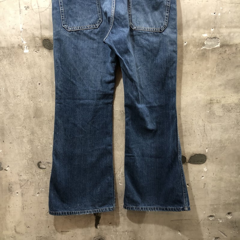 70'sビンテージ古着！日本製 CACTUS カクタス ベルボトム デニムパンツ 国産ビンテージデニム カクタスCACTUS フレアベルボトム