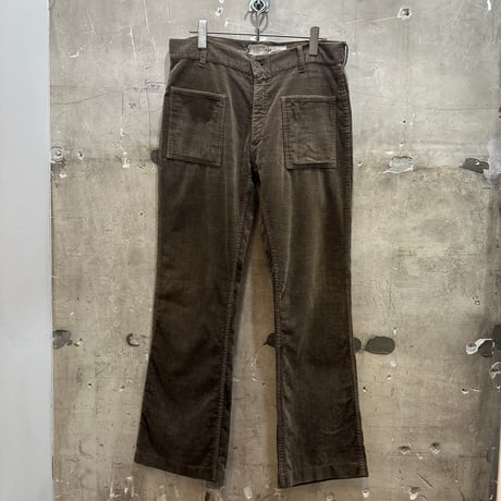 used 70〜80s K MART CORDUROY FLAIR PANTS