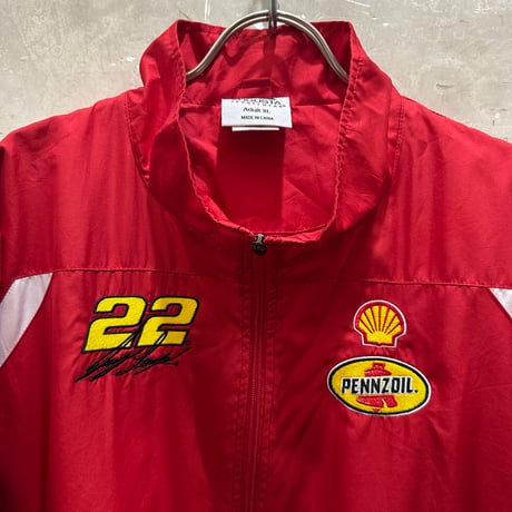 used NASCAR JOEY LOGANO NYLON JKT