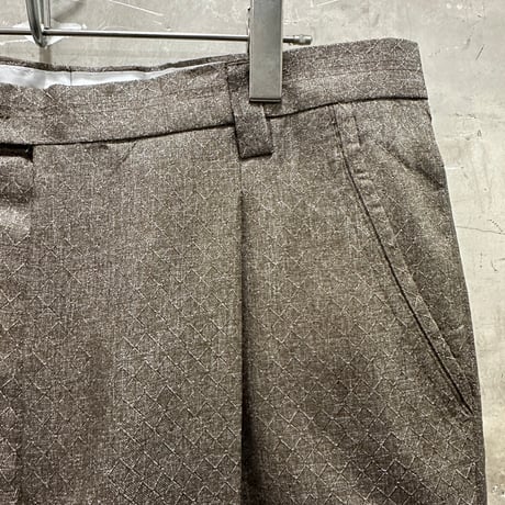 deadstock SILVERSILK TUCK PANTS