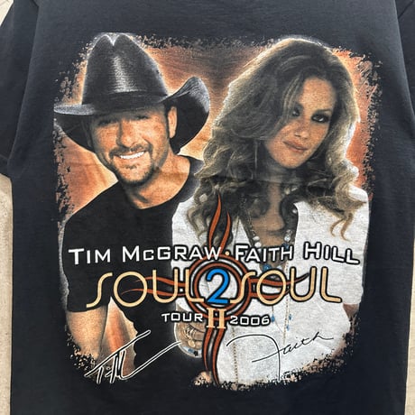 used TIM MCGRAW FAITH HILL TEE