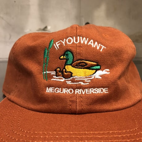 if you want "MEGURO RIVERSIDE" cap