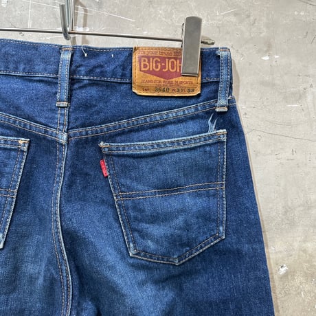 used BIG JOHN lot3640 w31 DENIM PANTS