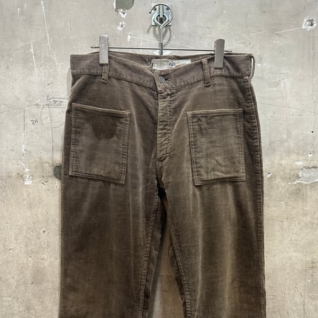 used 70〜80s K MART CORDUROY FLAIR PANTS