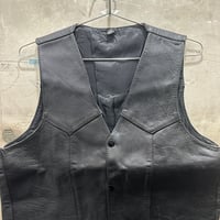 used LEATHER VEST