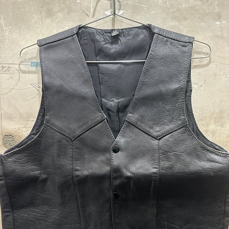 used LEATHER VEST