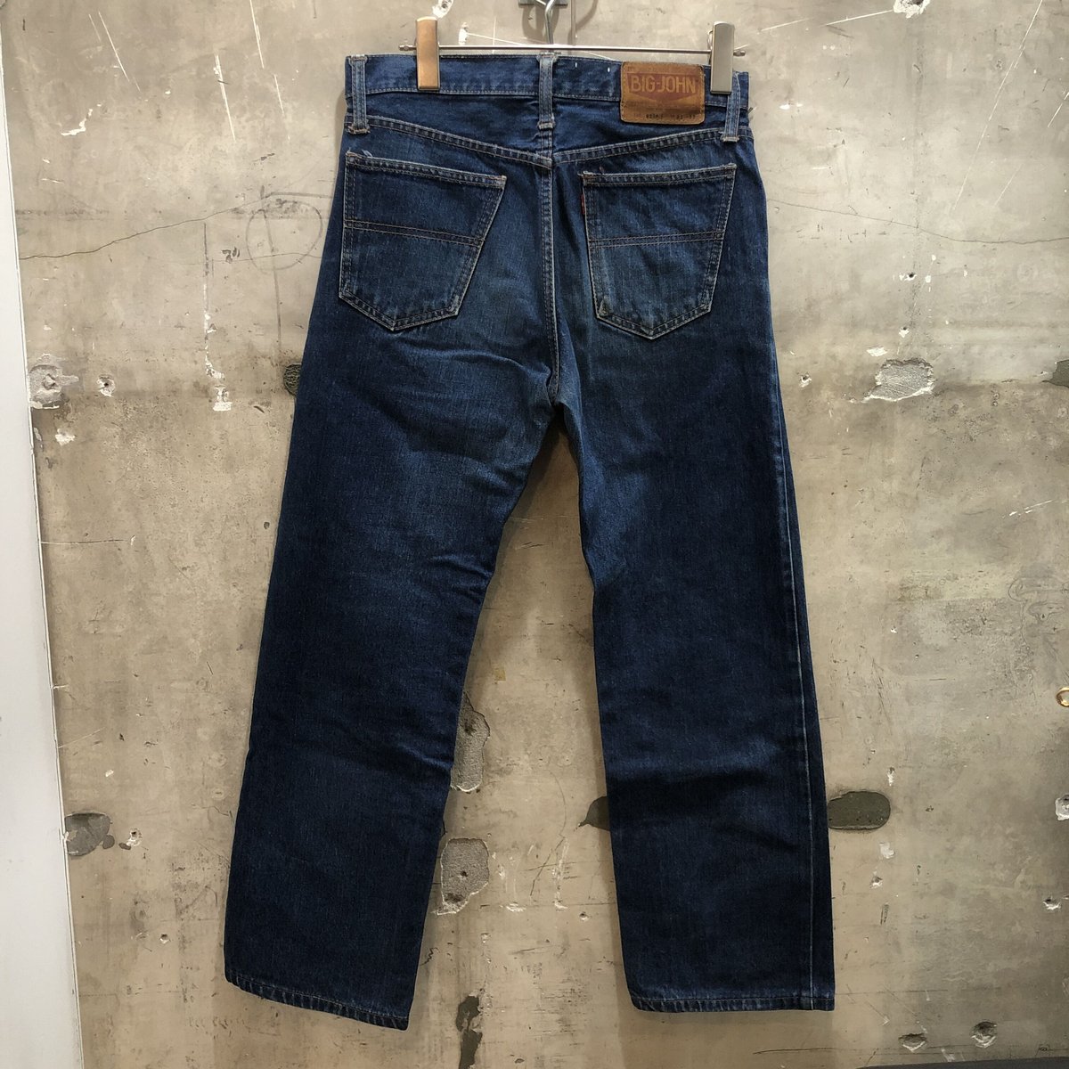 BIG-JOHN Lot.8580 ストレートデニムパンツ　W36 ヴィンテージ BIG-JOHN Lot.8580 ストレートデニムパンツ W36 ヴィンテージ