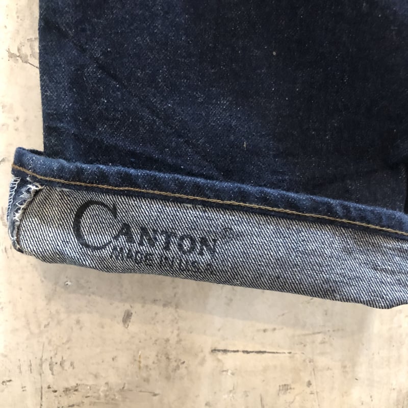 CANTON 60s Denim USA製 60s CANTON DENIM JKT | if you want