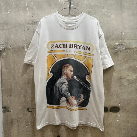 used ZACH BRYAN TEE