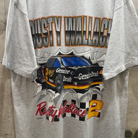used NASCAR RUSTY WALLACE TEE