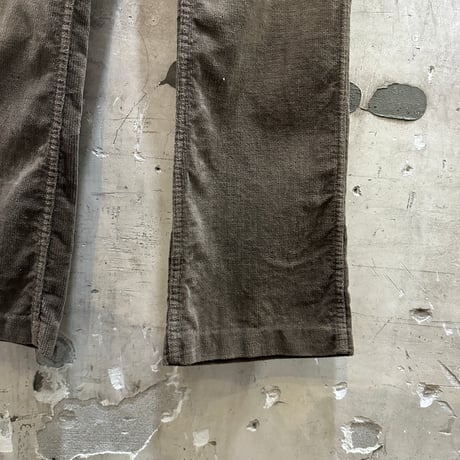 used 70〜80s K MART CORDUROY FLAIR PANTS