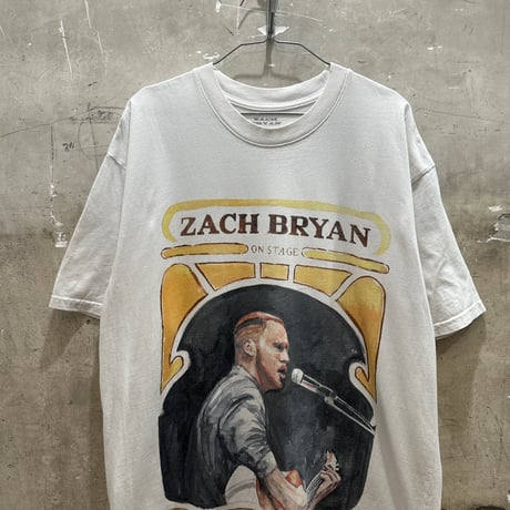 used ZACH BRYAN TEE