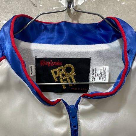 used TEXAS BOWLING NYLON JACKET