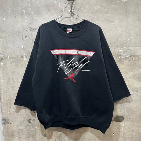 used 90s NIKE JORDAN CUT OFF SWEAT
