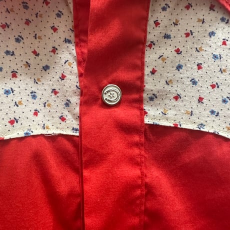 used FLOWER WESTERN SHIRTS