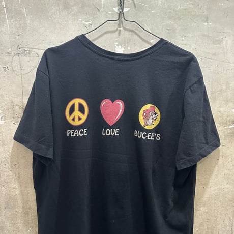 used BUCEE'S BLACK TEE