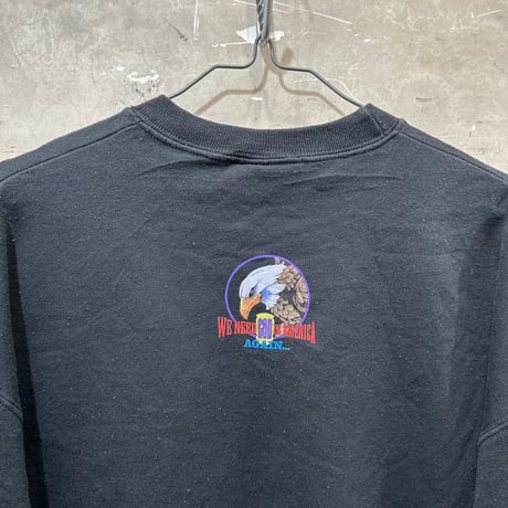 used 90〜00s WE NEED GOD IN AMERICA SWEAT