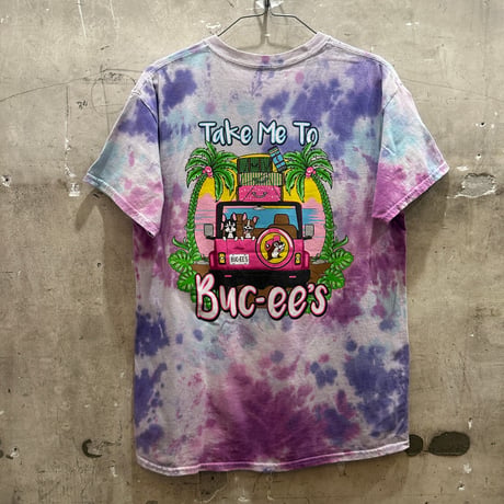 used BUCEE'S TIE DYE TEE